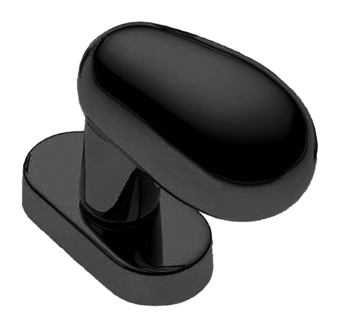 Ручка оконная UOVO W1 NERO, цвет - черный фото купить Уфа