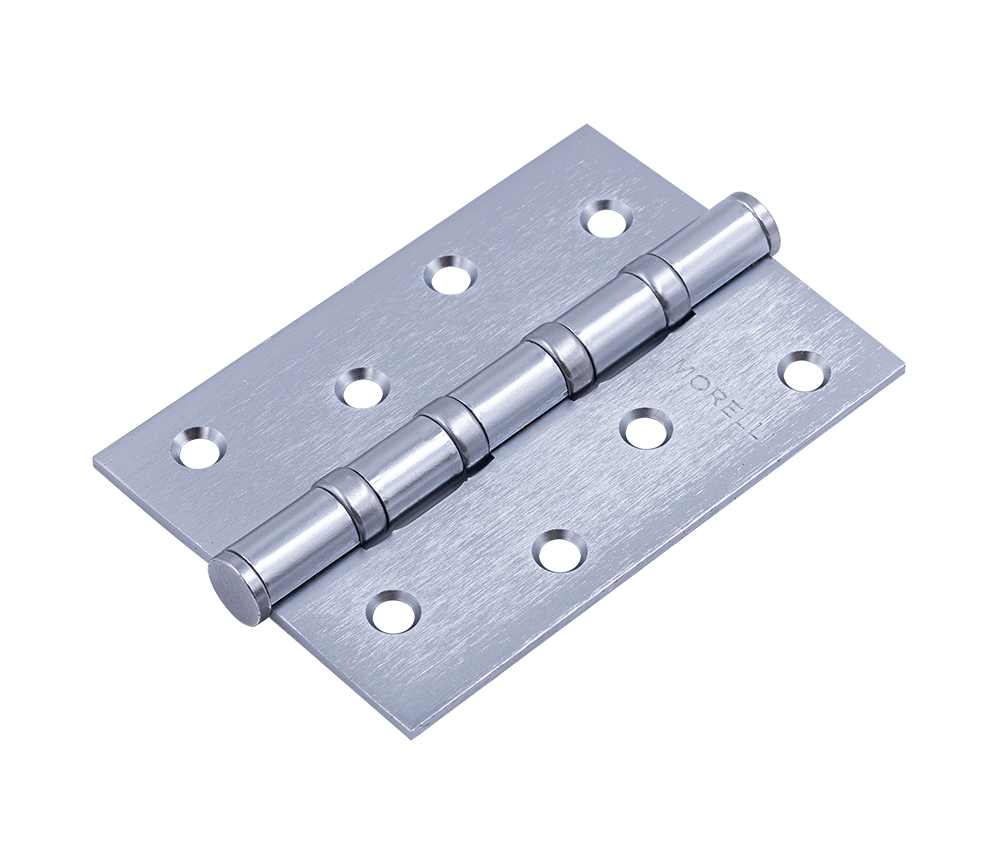 Петля карточная универсальная MSN 100X70X2.5-4BB SSC с подшипником стальная, врезная, цвет суперматовый хром, сталь фото купить в Уфе