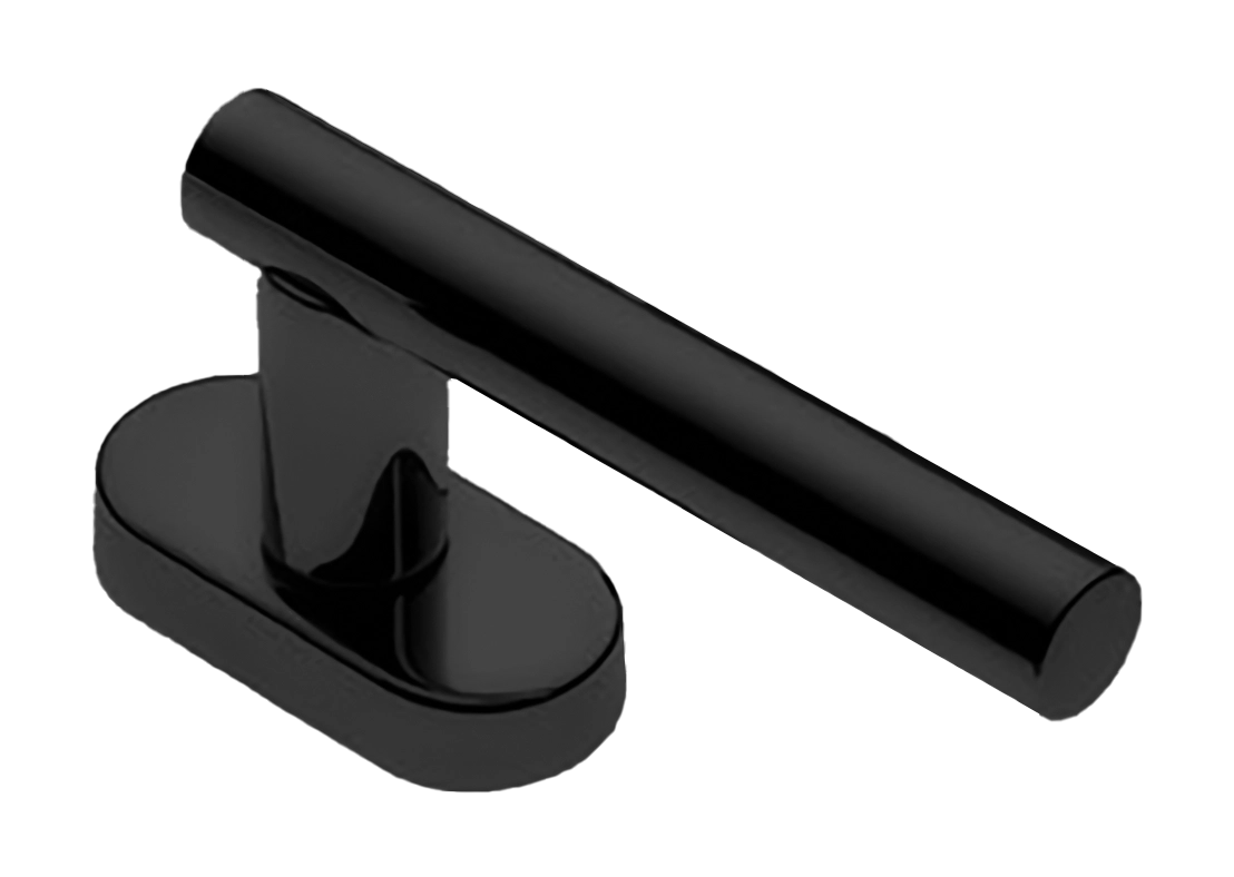 Ручка оконная CALLA W1 NERO, цвет - черный фото купить Уфа