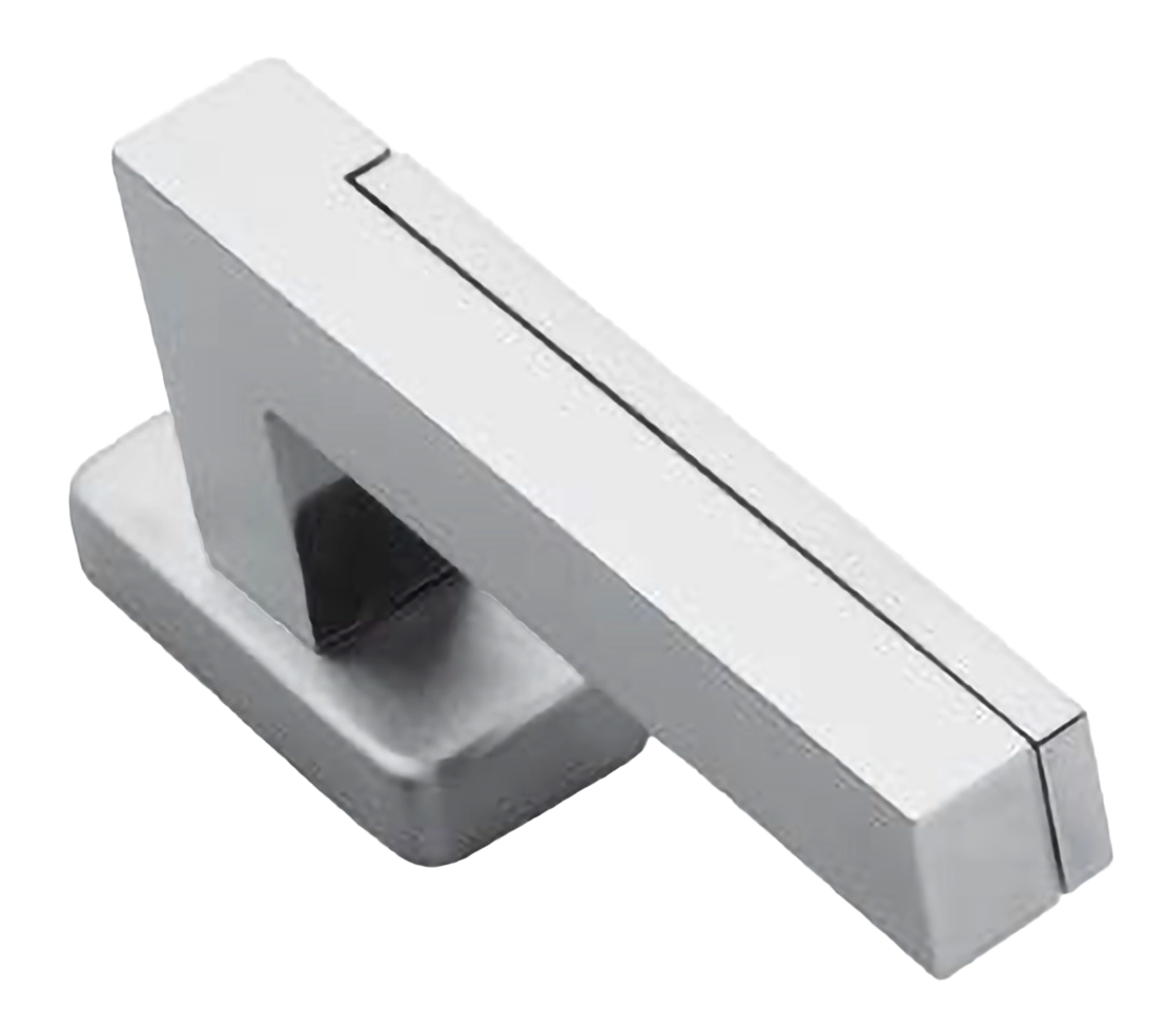 Ручка оконная ISLAND W1 CRO на прямоугольной розетке, цвет хром, латунь фото купить в Уфе