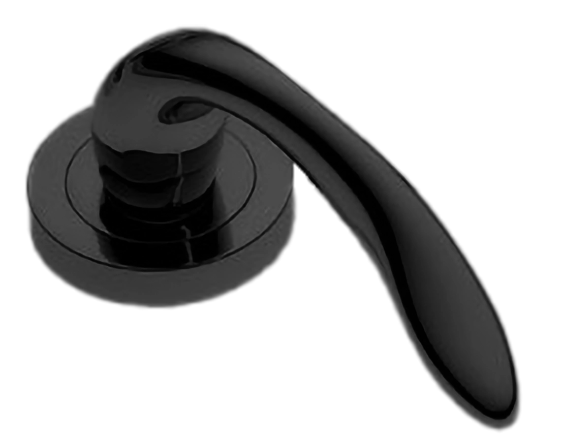 Ручка оконная LEON W1 NERO, цвет - черный фото купить в Уфе