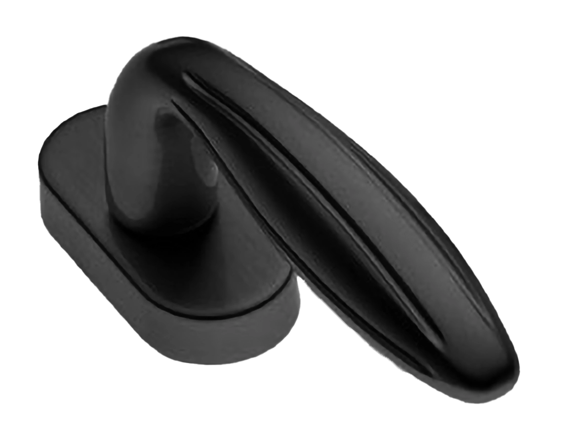 Ручка оконная BUD W1 NERO, цвет - черный фото купить в Уфе