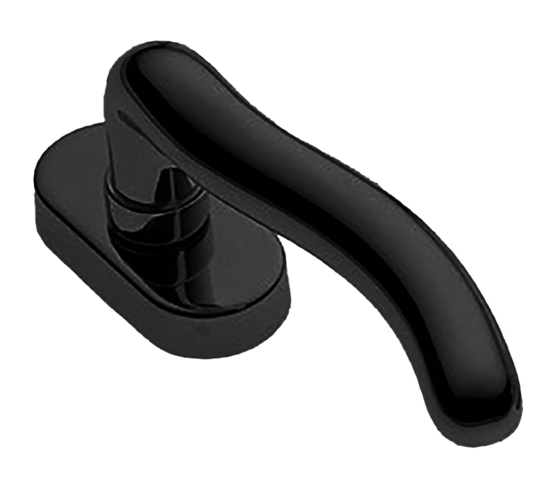 Ручка оконная SNAKE W1 NERO, цвет - черный фото купить в Уфе