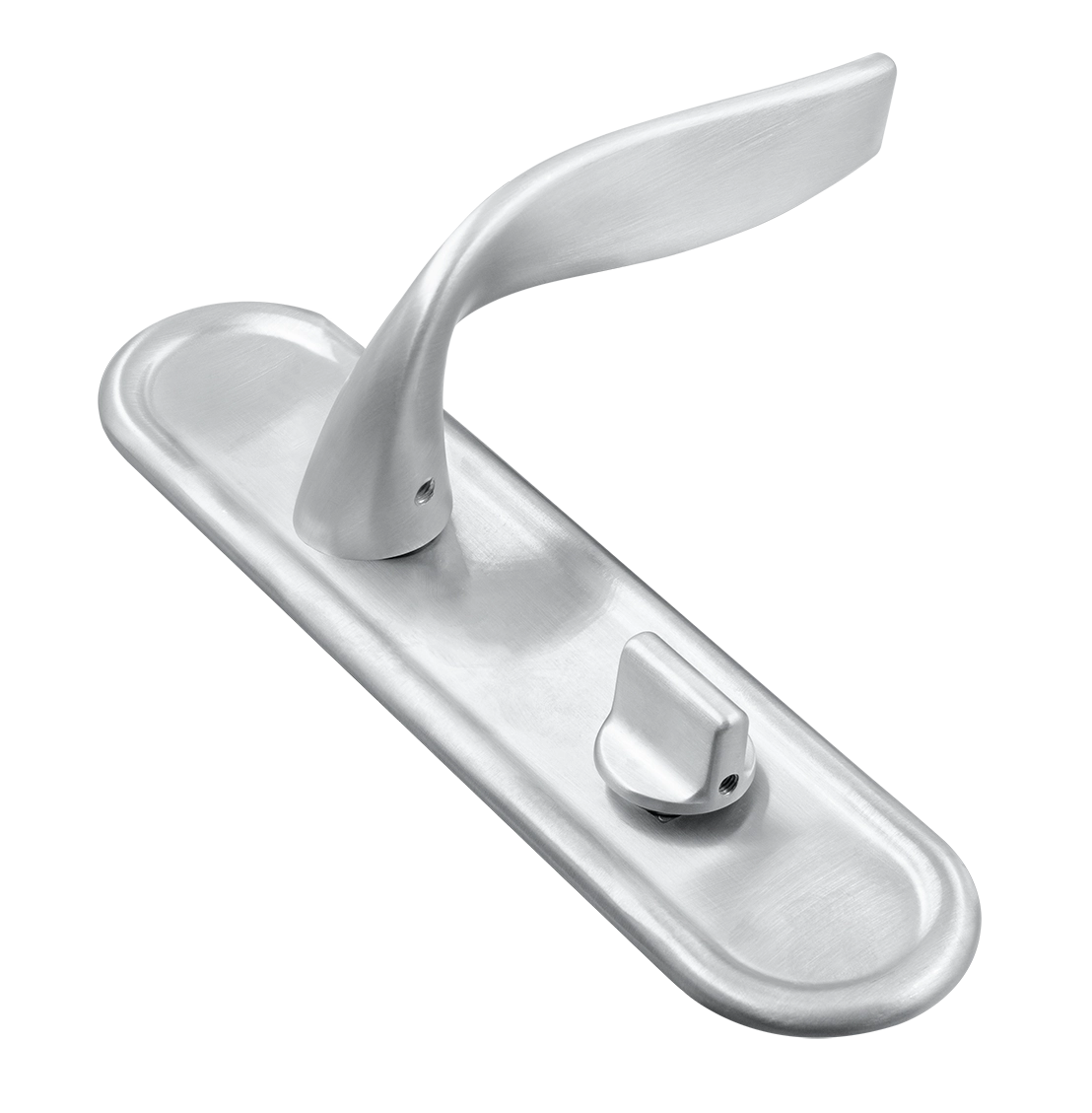 Ручка дверная SKYSCRAPER PLR WF на планке, цвет Зимняя стужа/Winter Frost фото купить Уфа