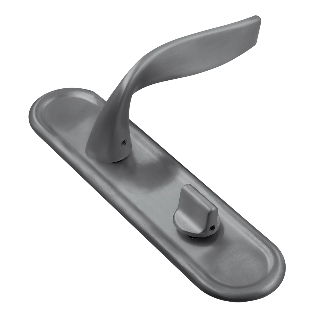 Ручка дверная SKYSCRAPER PLR SSW на планке, цвет Стокгольмский снегопад/Stockholm Snowfall фото купить Уфа