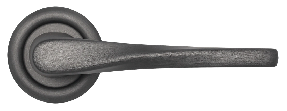 Ручка дверная THE OLYMPICS R7 SST на круглой розетке, цвет Летняя гроза/Summer Storm фото купить в Уфе