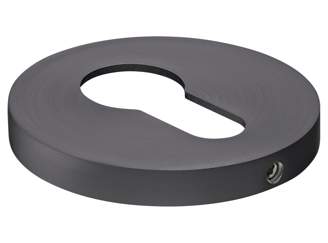 Накладка на замок MH-KH-R6 GR на круглой розетке, цвет матовый графит фото купить Уфа