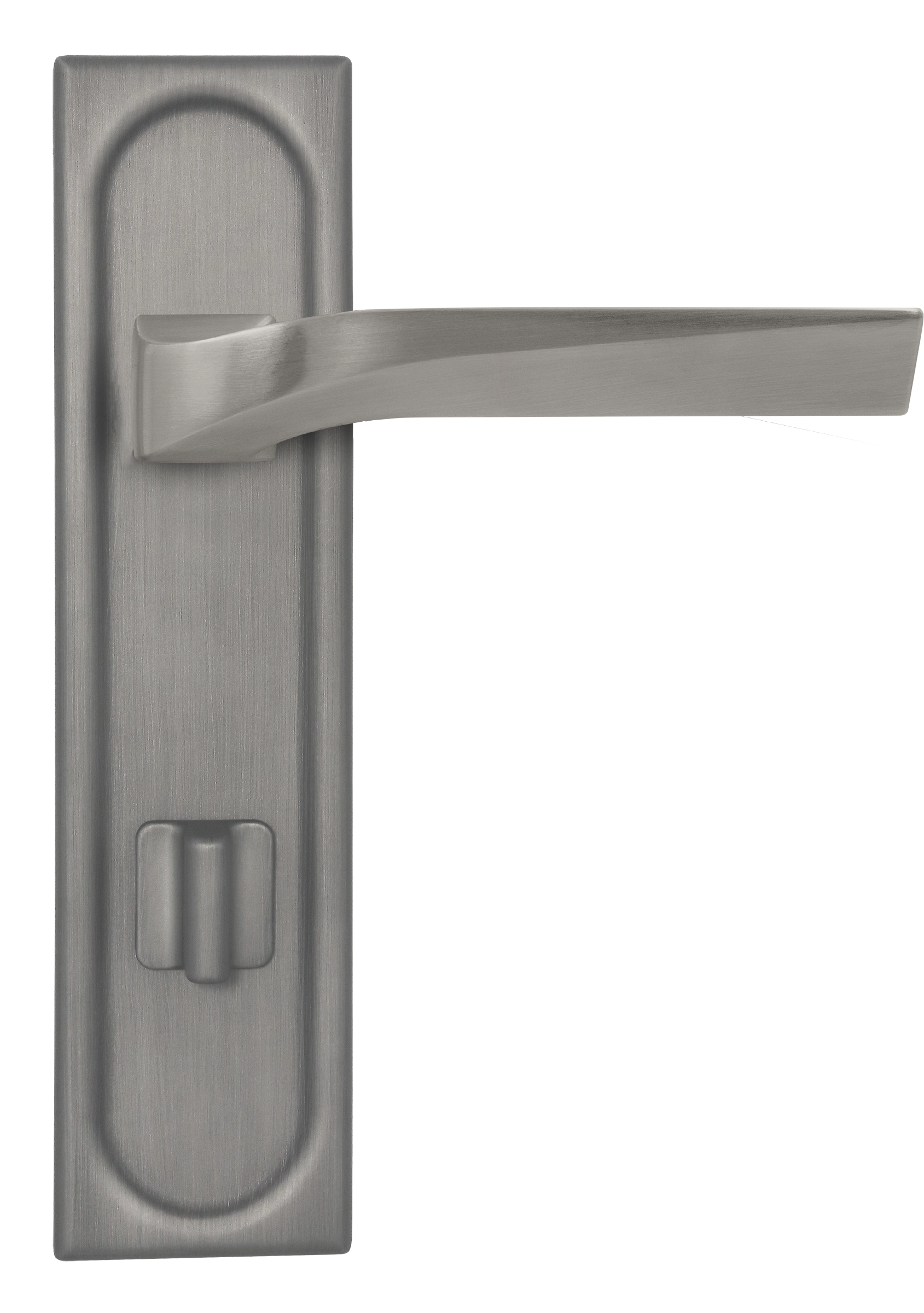 Ручка дверная WD CONCERT HALL PLS WC WF на планке под сантехническую завертку, цвет Зимняя стужа/Winter Frost фото купить в Уфе