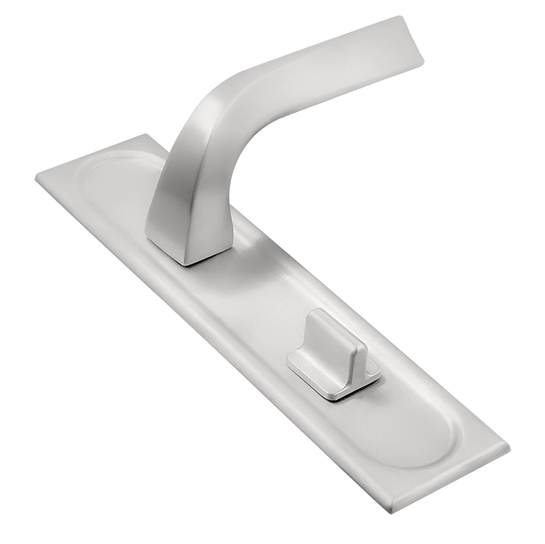 Ручка дверная WD CONCERT HALL PLS WC SSW на планке под сантехническую завертку, цвет Стокгольмский снегопад/Stockholm Snowfall фото купить Уфа