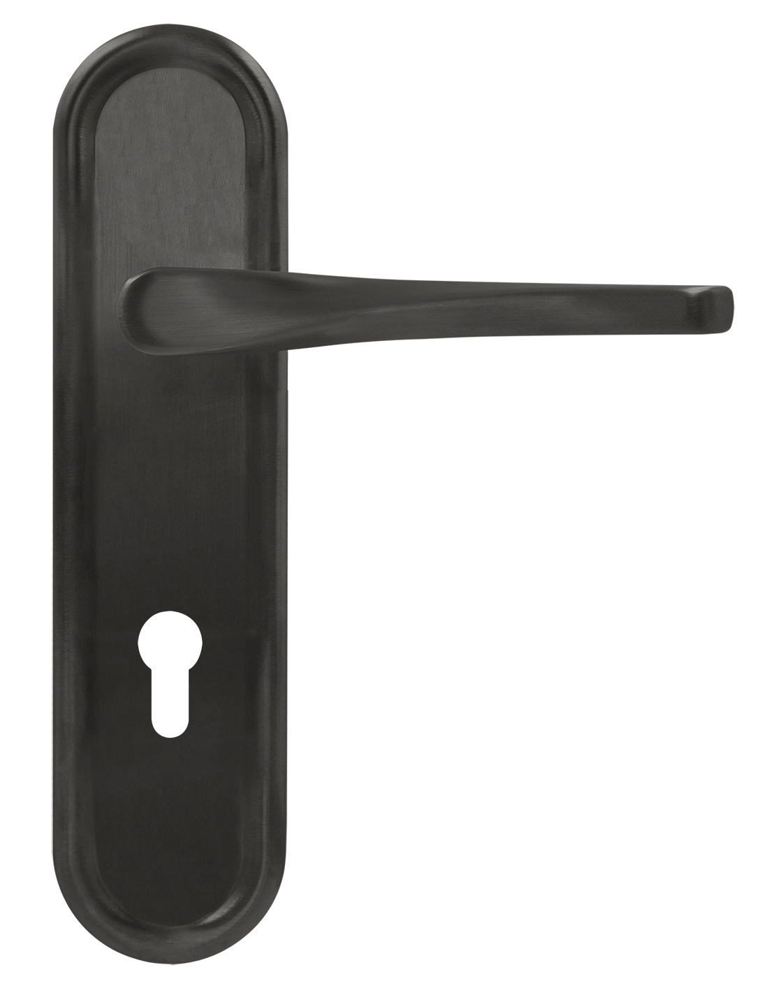 Ручка дверная THE OLYMPICS PLR KH SST на планке под ключевой цилиндр, цвет Летняя гроза/Summer Storm фото купить Уфа