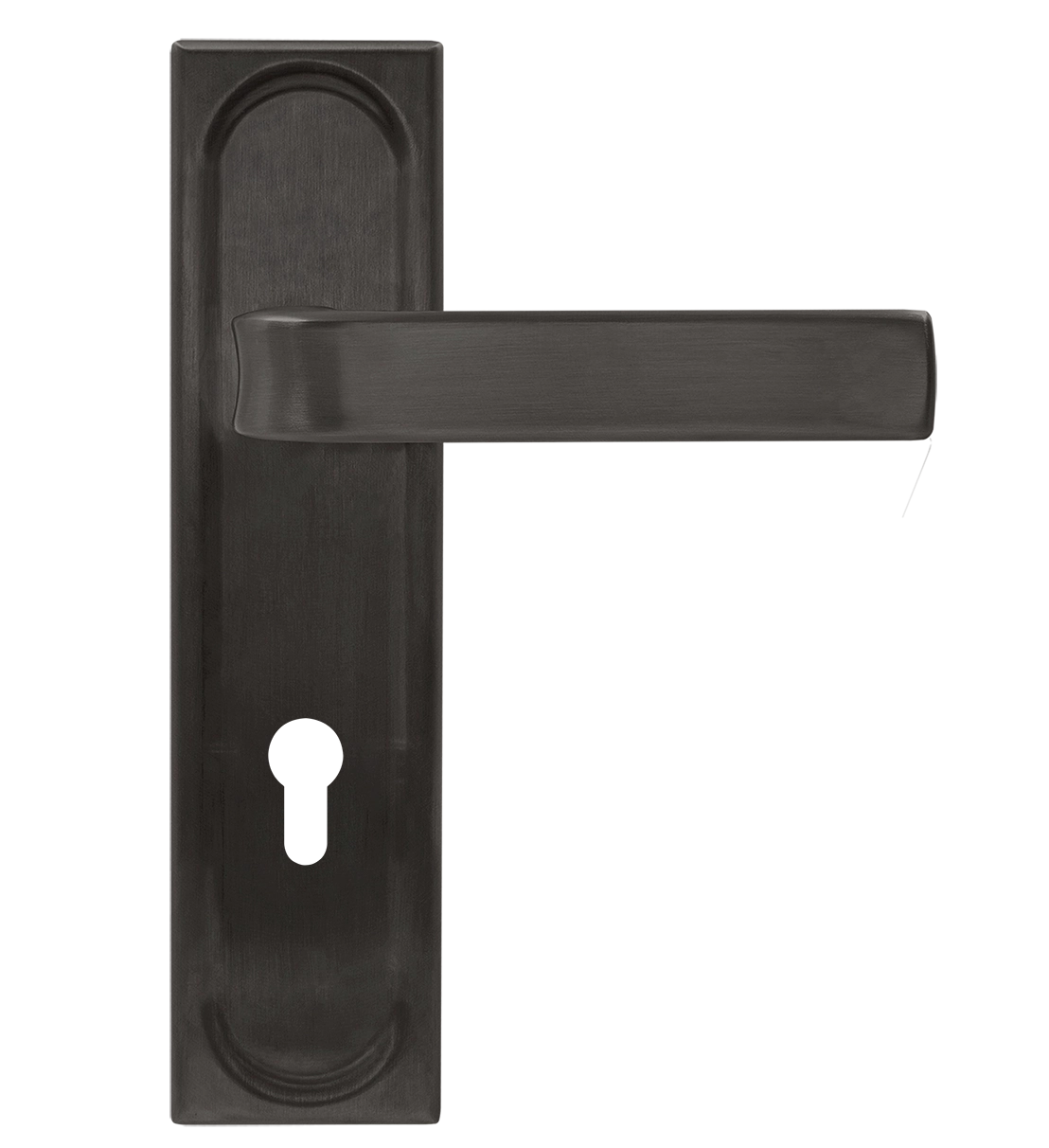 Ручка дверная THE BUS STATION PLS KH SST на планке под ключевой цилиндр, цвет Летняя гроза/Summer Storm фото купить Уфа