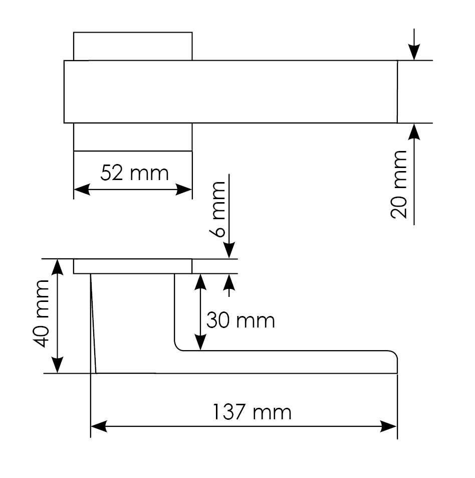 Комплект дверных ручек MH-56-S6 BL с заверткой MH-WC-S6 BL + магнитный замок M1895 BL, цвет черный фото morelli Уфа