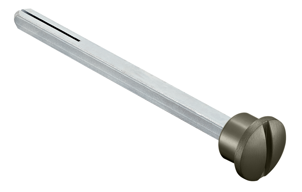 Четырехгранник LUX-SPINDLE-WC 110 ANT 110мм с кнопкой, цвет антрацит фото купить Уфа