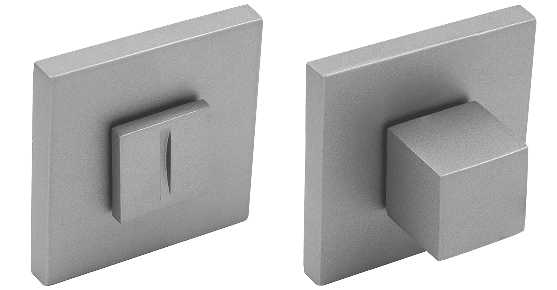 Завертка сантехническая MH-WC-S6 ASC на квадратной розетке 6мм цвет анодированный матовый хром фото купить Уфа