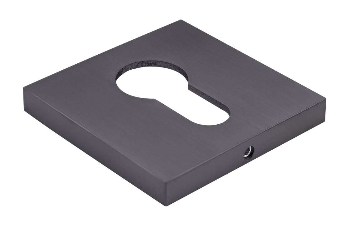 Накладка на замок MH-KH-S6 GR под евроцилиндр, цвет graphite фото купить Уфа