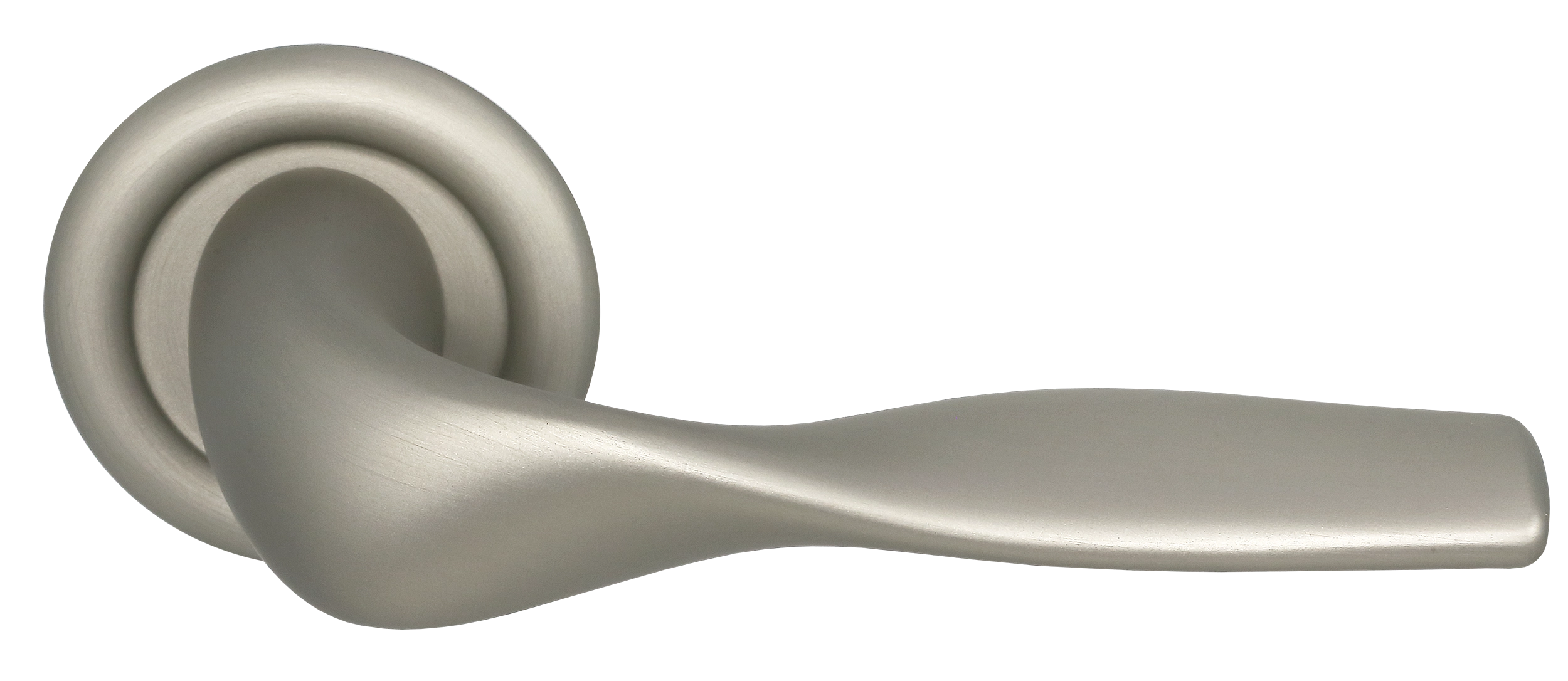 Ручка дверная LVB R7 SMI на круглой розетке, цвет Весенняя дымка/Spring Mist фото купить Уфа