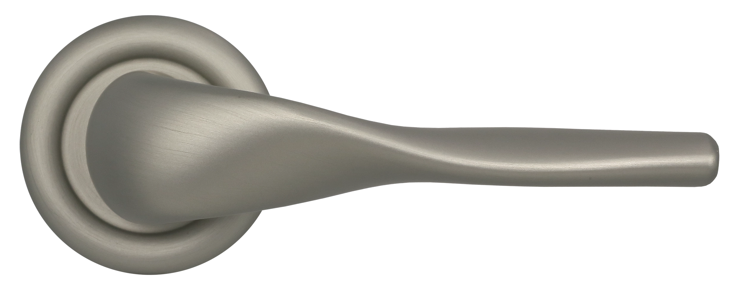 Ручка дверная LVB R7 SMI на круглой розетке, цвет Весенняя дымка/Spring Mist фото купить в Уфе