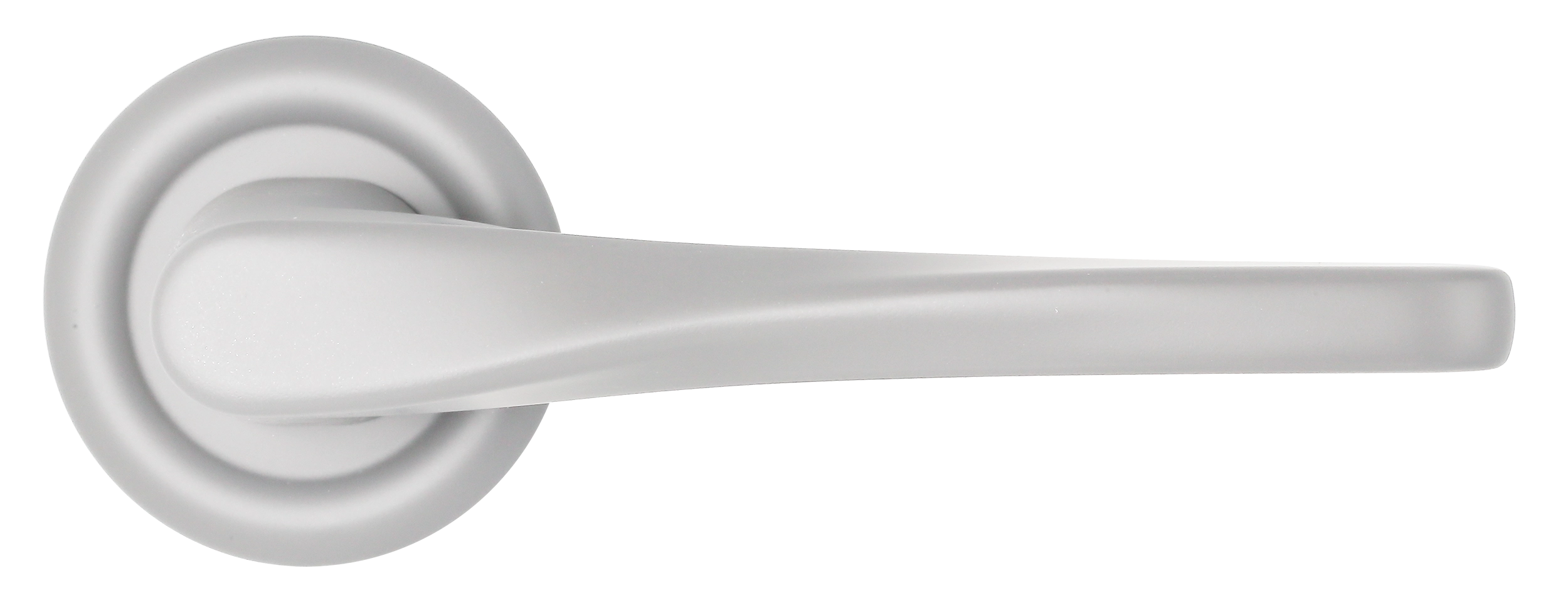 Ручка дверная THE OLYMPICS R7 SSW на круглой розетке, цвет Стокгольмский снегопад/Stockholm Snowfall фото купить в Уфе