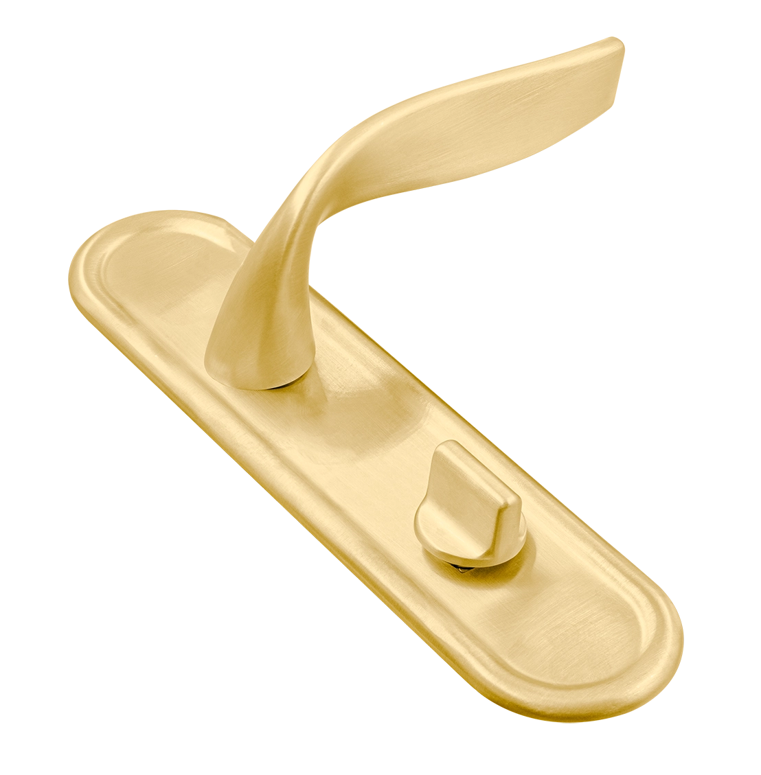 Ручка дверная SKYSCRAPER PLR AH на планке, цвет Осенний мёд/Autumn Honey фото купить Уфа