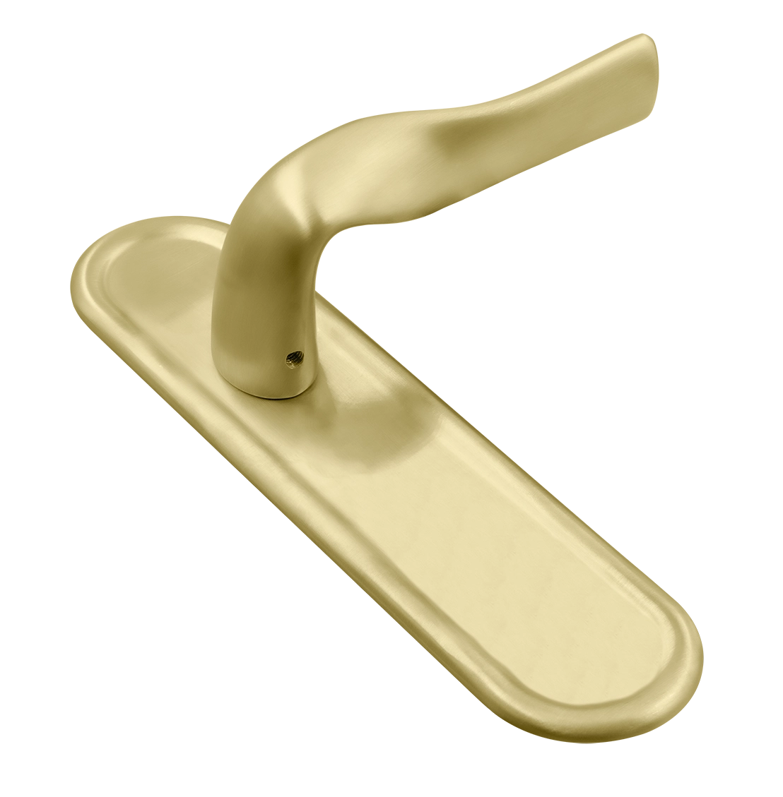 Ручка дверная LVB PLR AH на планке, цвет Осенний мёд/Autumn Honey фото купить Уфа