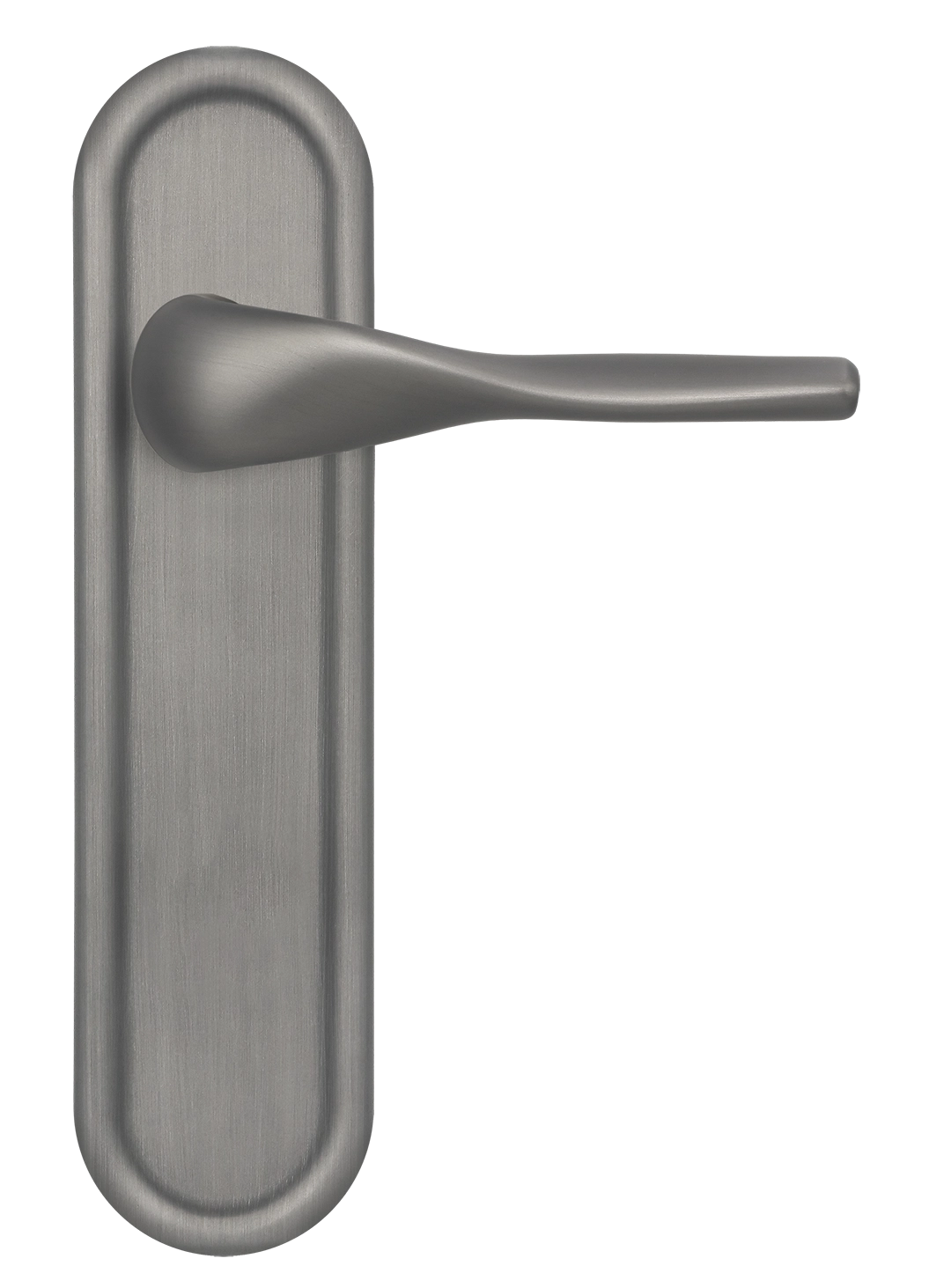 Ручка дверная LVB PLR WF на планке, цвет Зимняя стужа/Winter Frost фото купить в Уфе