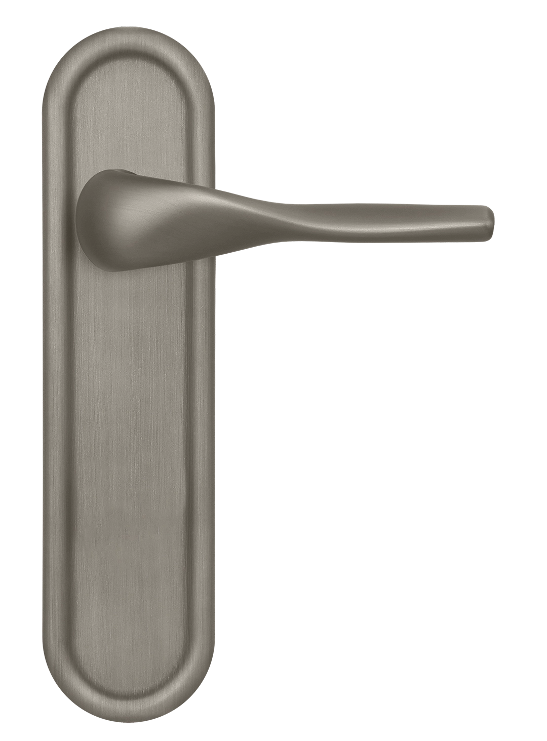 Ручка дверная LVB PLR SMI на планке, цвет Весенняя дымка/Spring Mist фото купить в Уфе