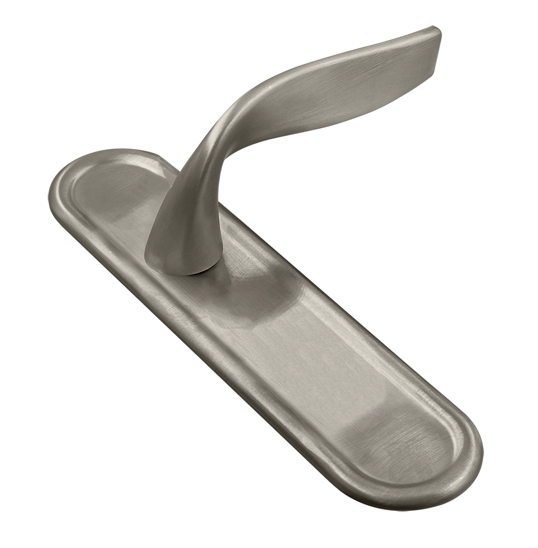 Ручка дверная SKYSCRAPER PLR SMI на планке, цвет Весенняя дымка/Spring Mist фото купить Уфа