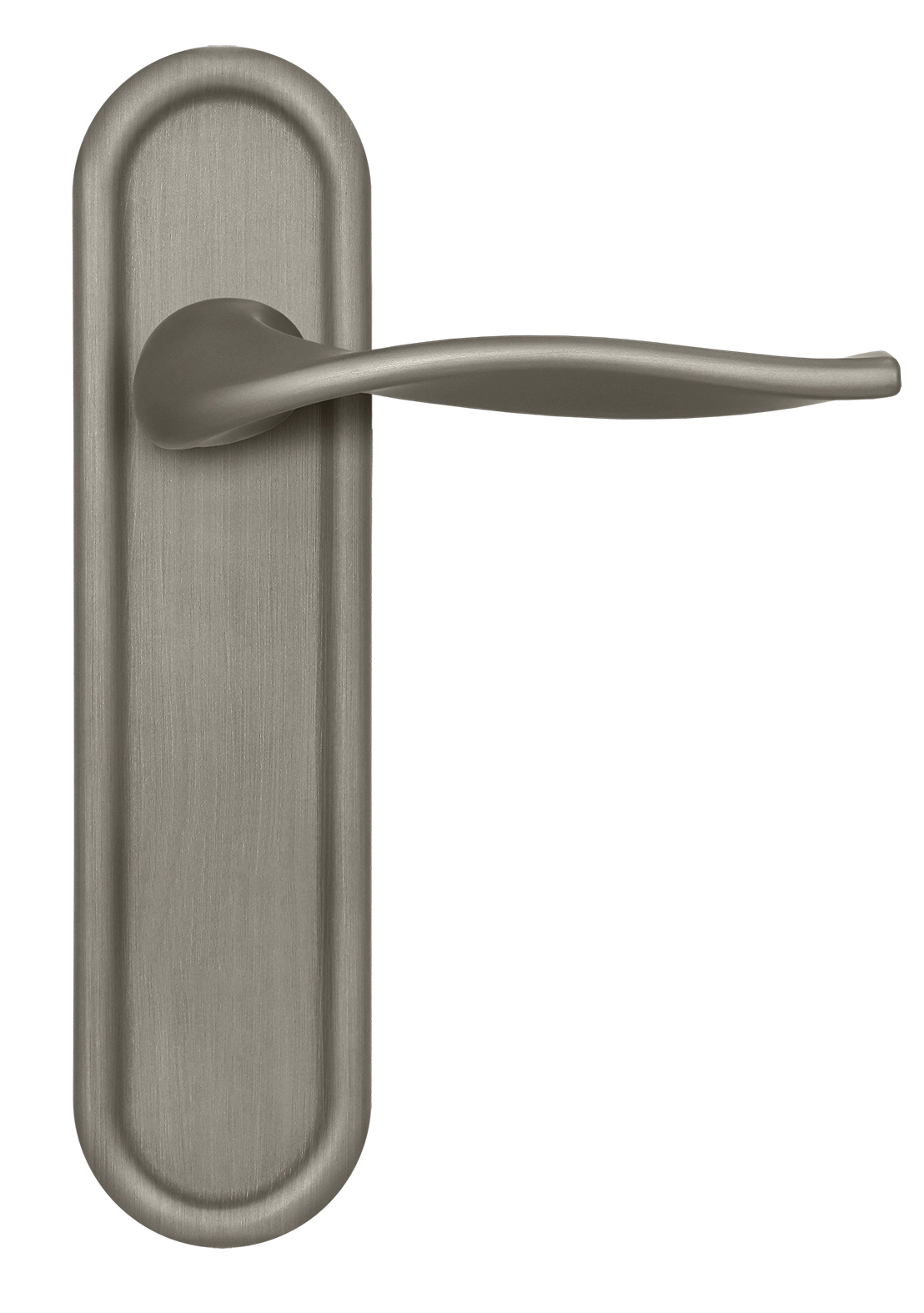 Ручка дверная SKYSCRAPER PLR SMI на планке, цвет Весенняя дымка/Spring Mist фото купить в Уфе