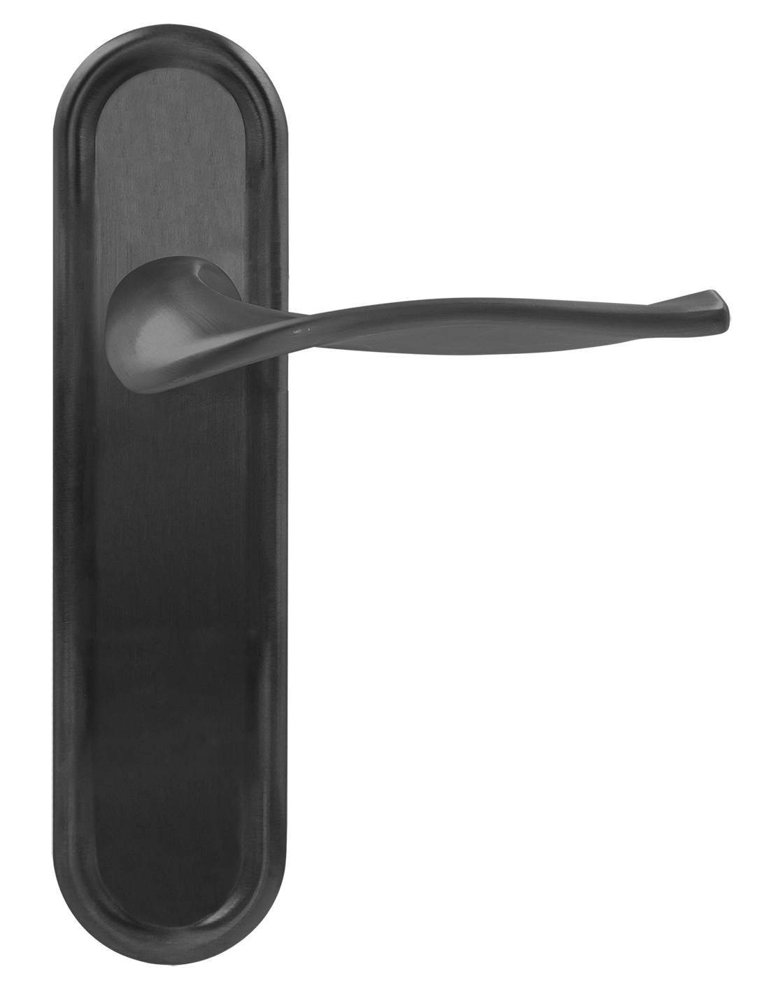 Ручка дверная SKYSCRAPER PLR SST на планке, цвет Летняя гроза/Summer Storm фото купить в Уфе