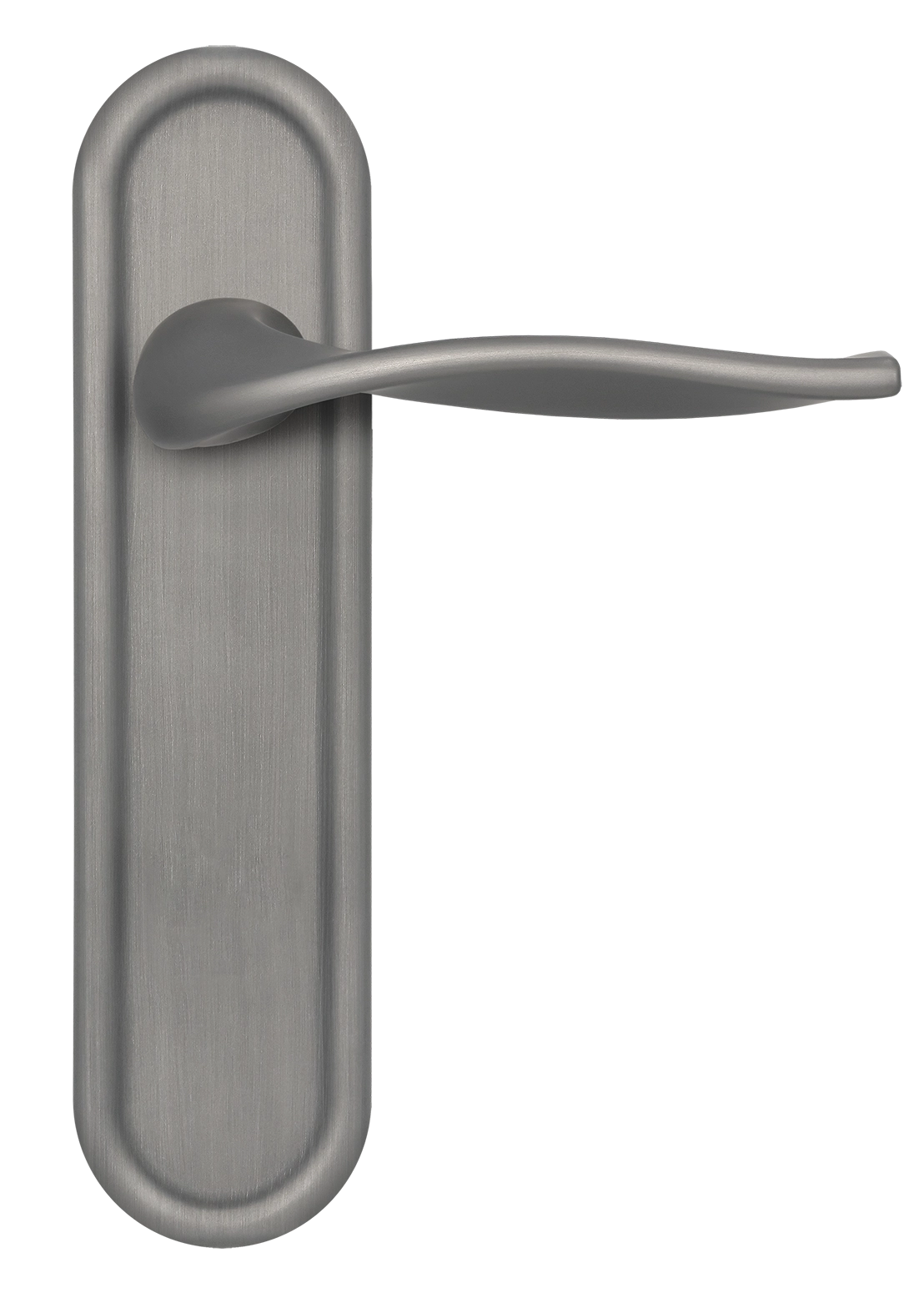 Ручка дверная SKYSCRAPER PLR WF на планке, цвет Зимняя стужа/Winter Frost фото купить в Уфе