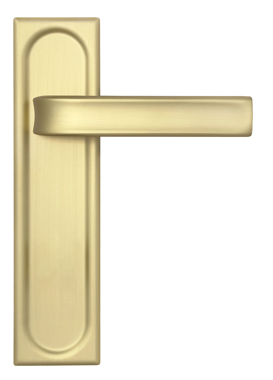 Ручка дверная THE BUS STATION PLS AH на планке, цвет Осенний мёд/Autumn Honey фото купить в Уфе