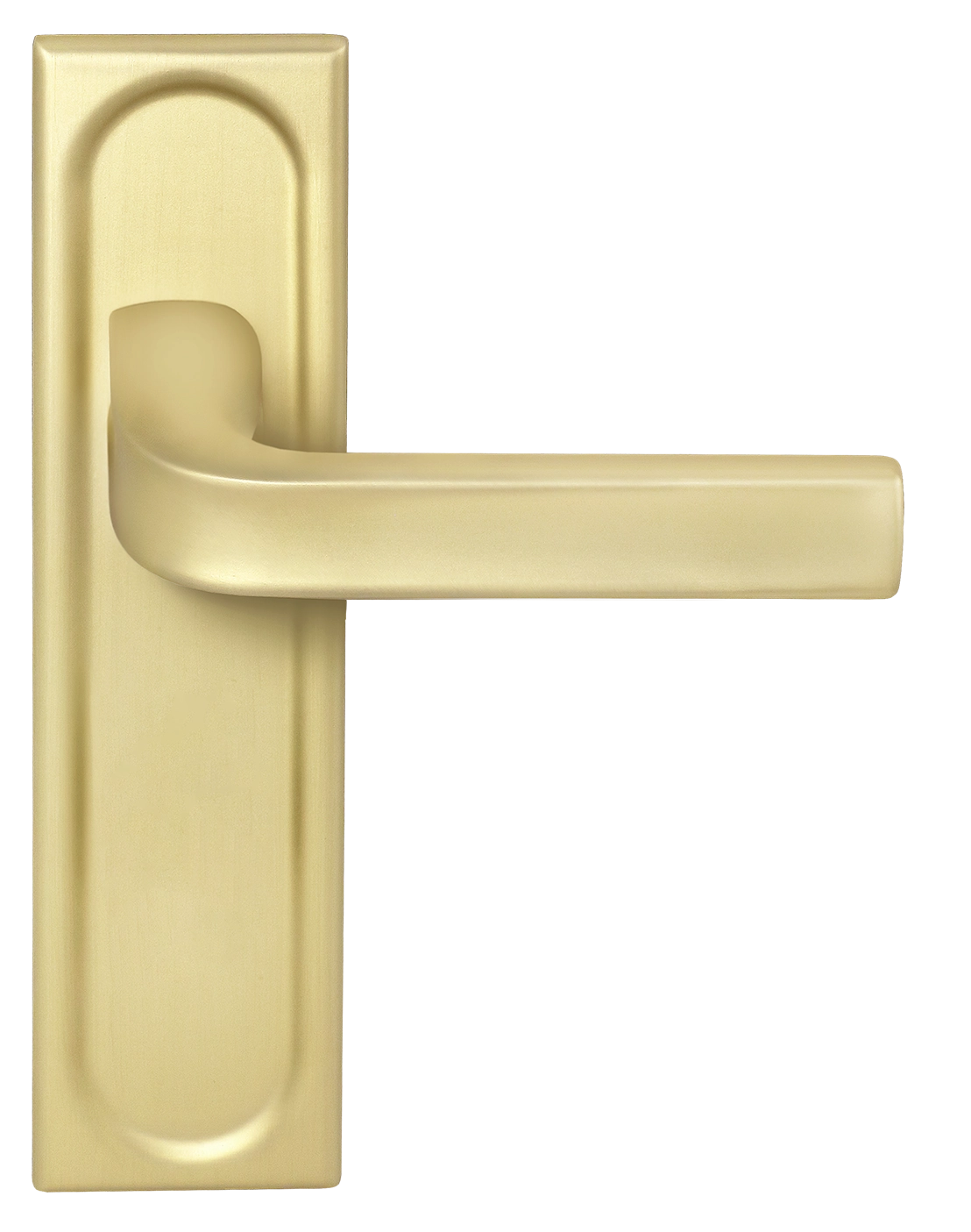 Ручка дверная THE BUS STATION PLS AH на планке, цвет Осенний мёд/Autumn Honey фото фурнитура Уфа