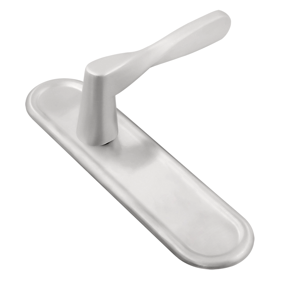 Ручка дверная THE OLYMPICS PLR SSW на планке, цвет Стокгольмский снегопад/Stockholm Snowfall фото купить Уфа