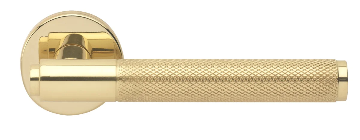BRIDGE R6 OTL, ручка дверная с усиленной розеткой, цвет -  золото фото купить Уфа