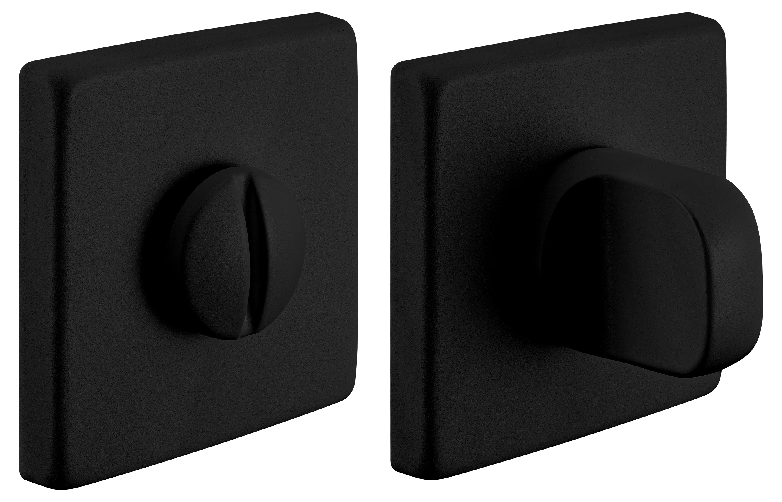 LUX-WC-S5 NERO, завертка дверная, цвет - черный фото купить Уфа
