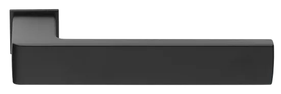 Ручка дверная HORIZONT-SM NERO раздельная без розетки, цвет черный, ЦАМ фото купить Уфа